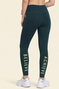 Zelocity All Day Yoga Leggings - Deep Teal — thumbnail 1